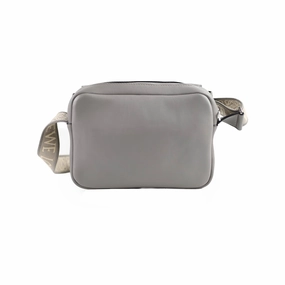 Loewe Military Messenger Crossbody Bag Grey