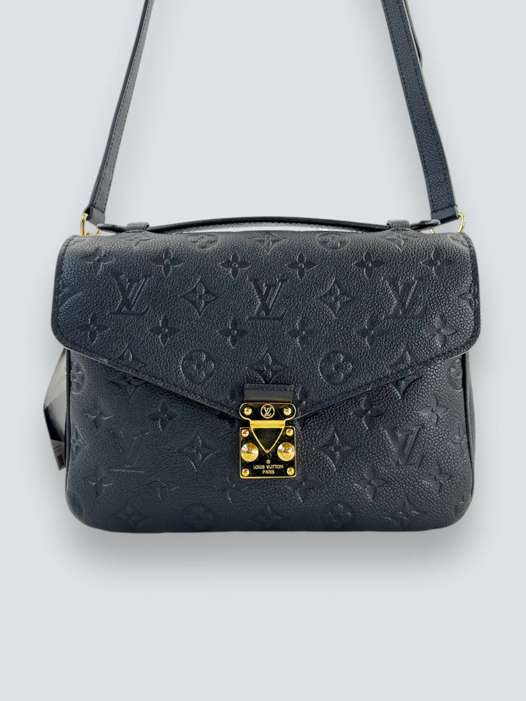 Louis Vuitton Black Empriente Leather Pochette Metis Crossbody