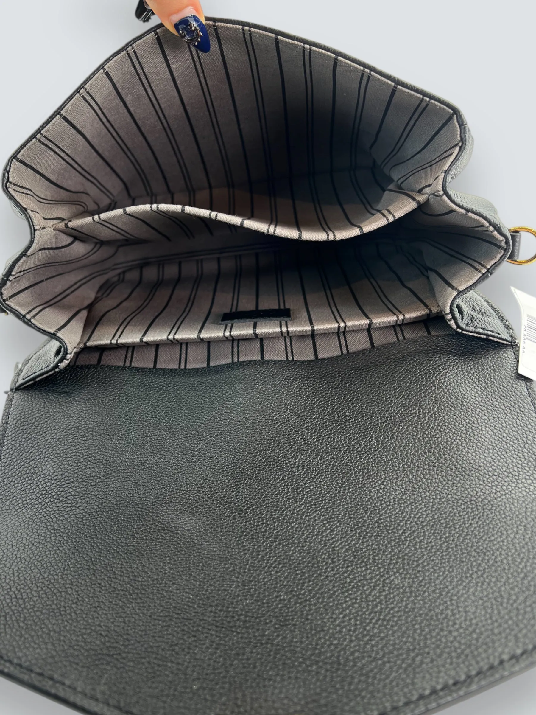 Louis Vuitton Black Empriente Leather Pochette Metis Crossbody