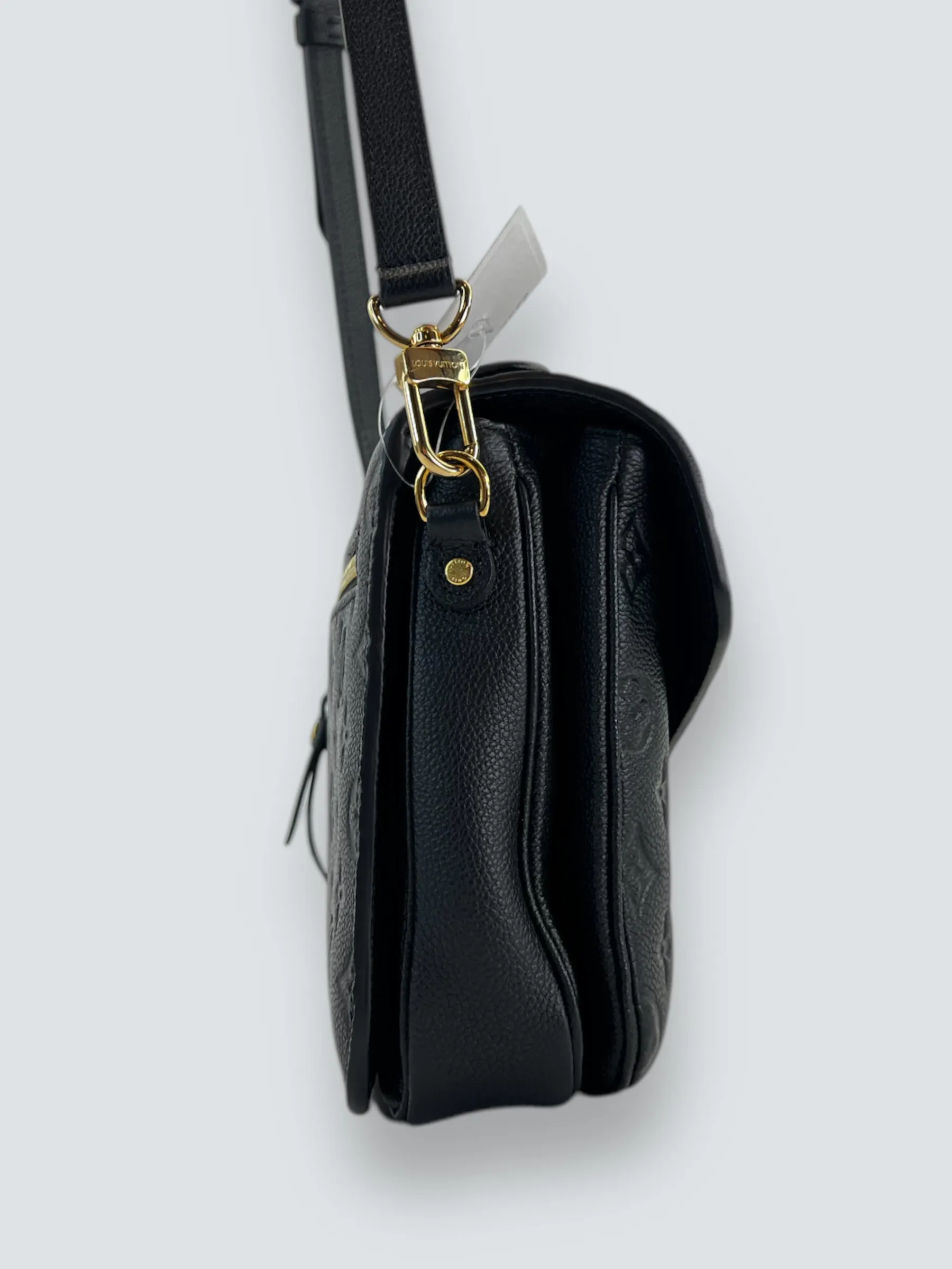 Louis Vuitton Black Empriente Leather Pochette Metis Crossbody