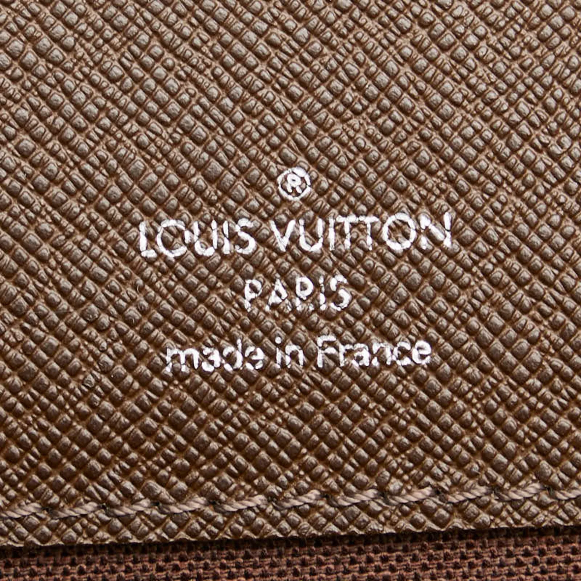 Louis Vuitton  Grizzly Leather Pochette Shoulder Bag