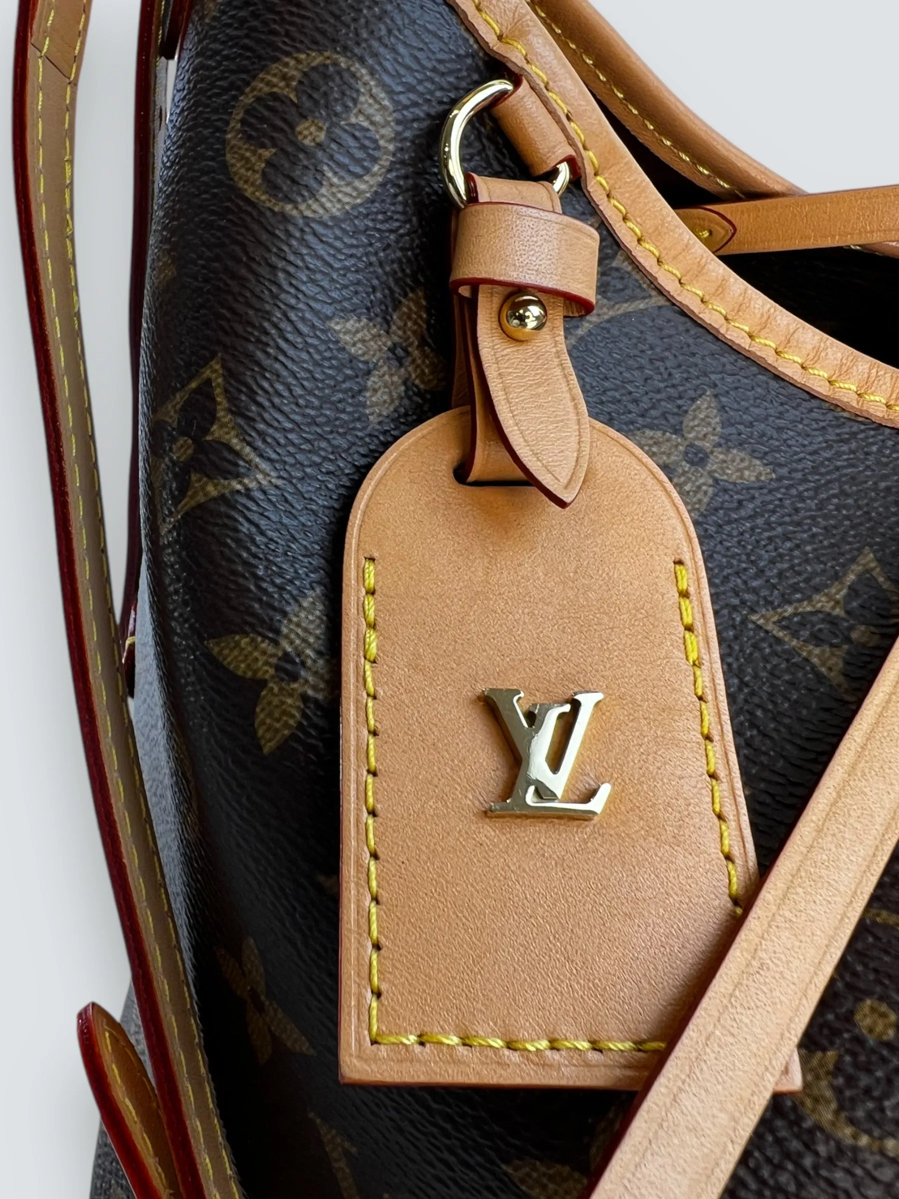 Louis Vuitton Monogram Canvas "Carry All" PM  Shoulder Bag