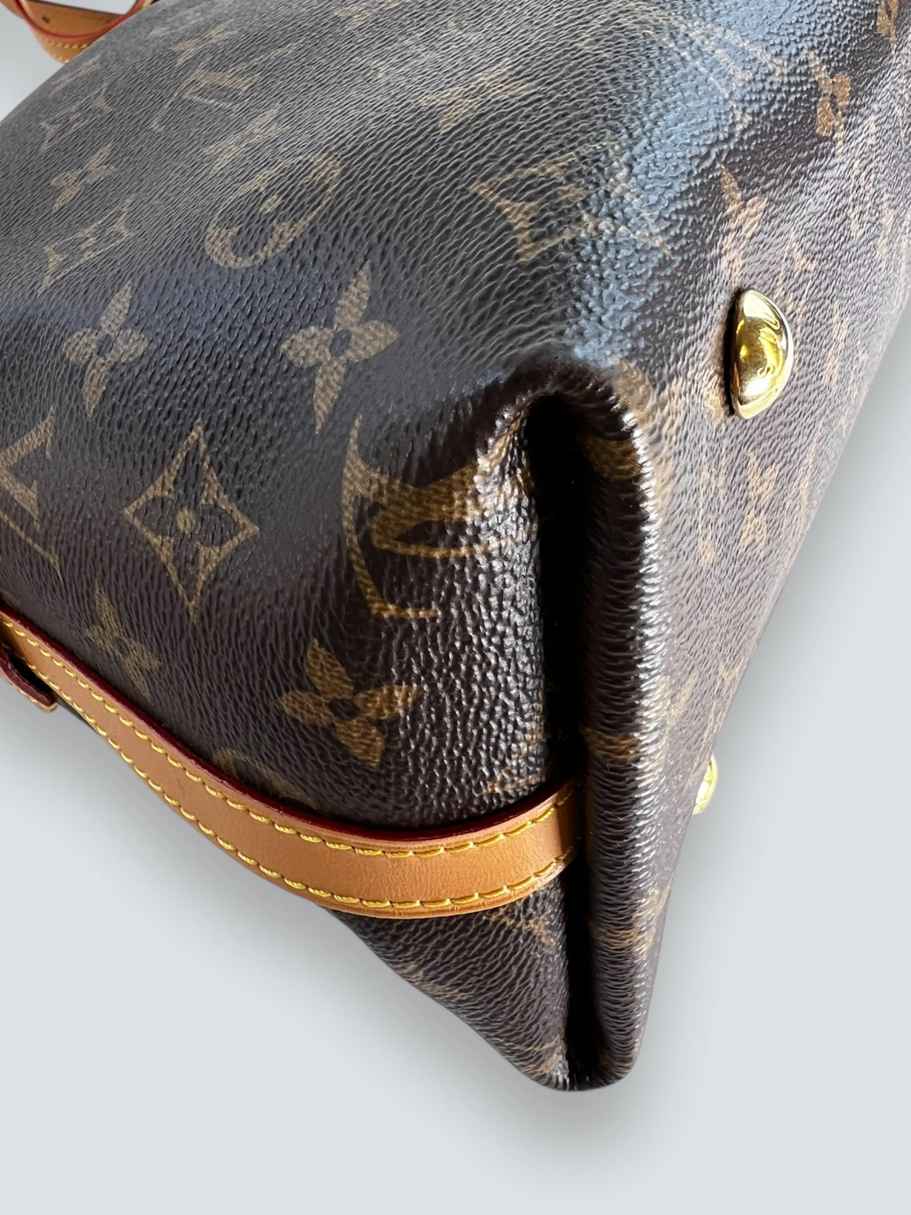 Louis Vuitton Monogram Canvas "Carry All" PM  Shoulder Bag