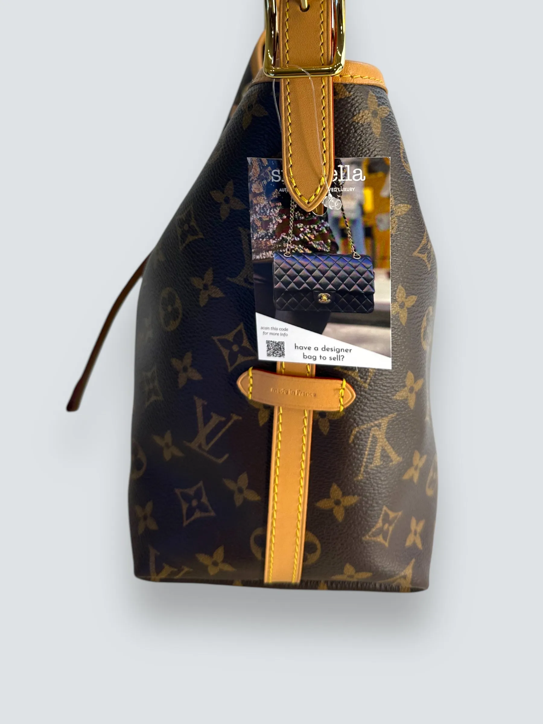 Louis Vuitton Monogram Canvas "Carry All" PM  Shoulder Bag