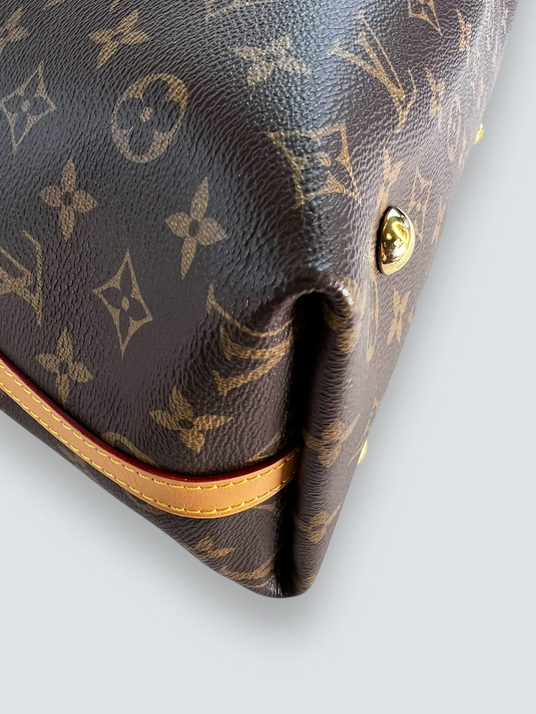Louis Vuitton Monogram Canvas "Carry All" PM  Shoulder Bag