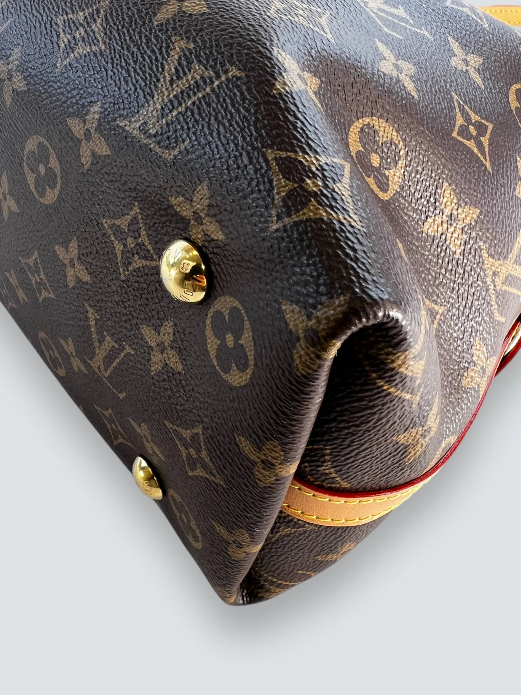 Louis Vuitton Monogram Canvas "Carry All" PM  Shoulder Bag