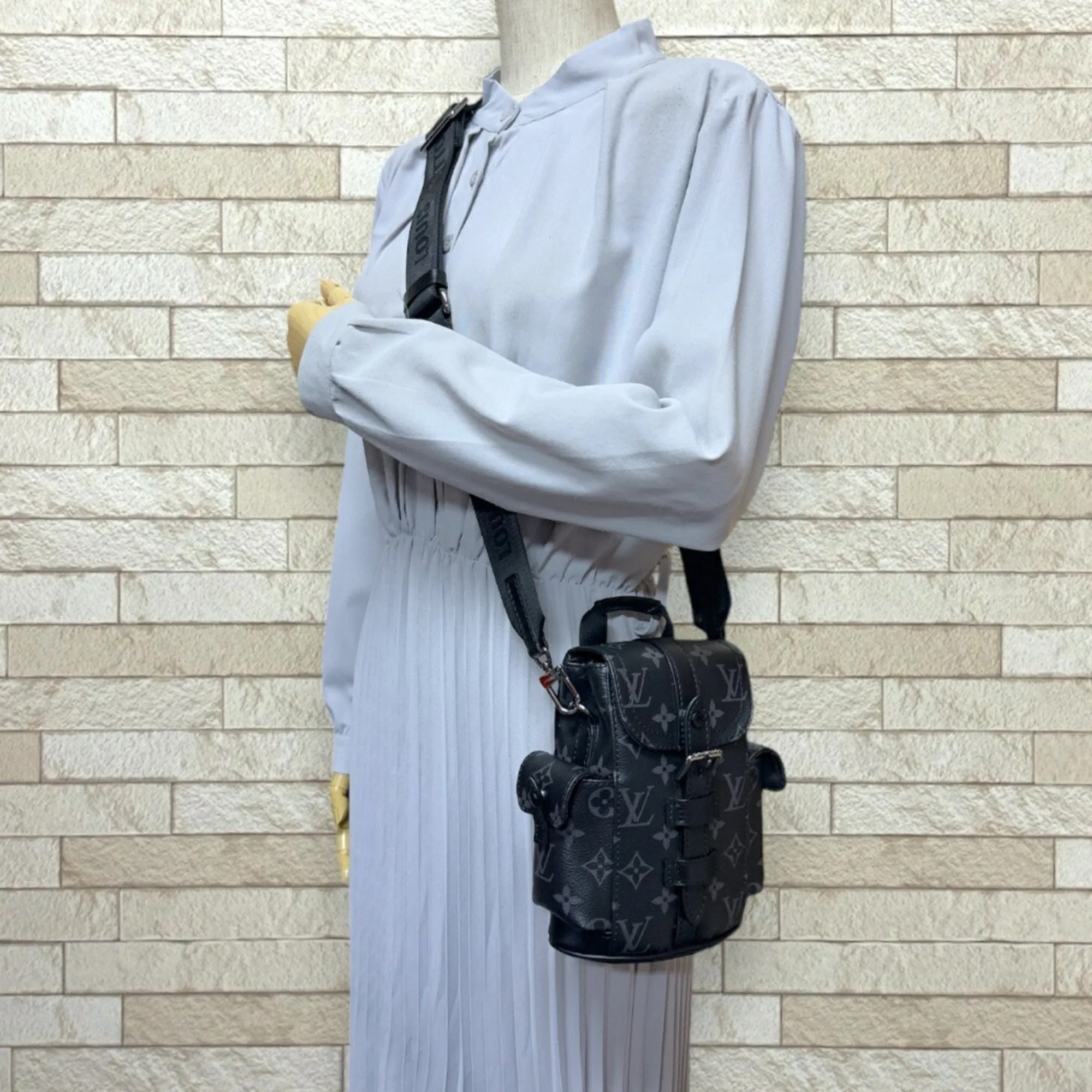 Louis Vuitton  Monogram Eclipse Shoulder Bag