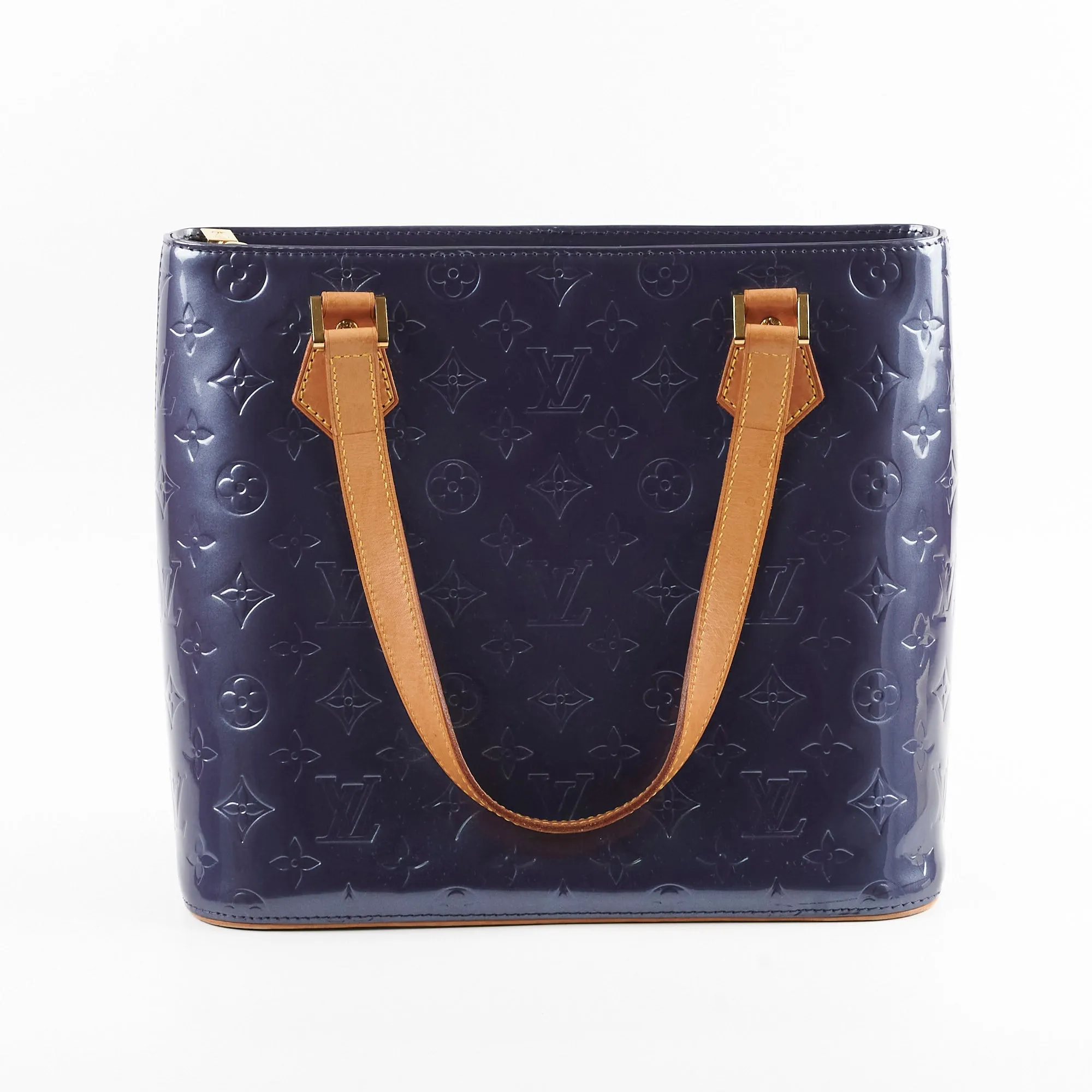 Louis Vuitton Vernis Houston Shoulder Bag Indigo