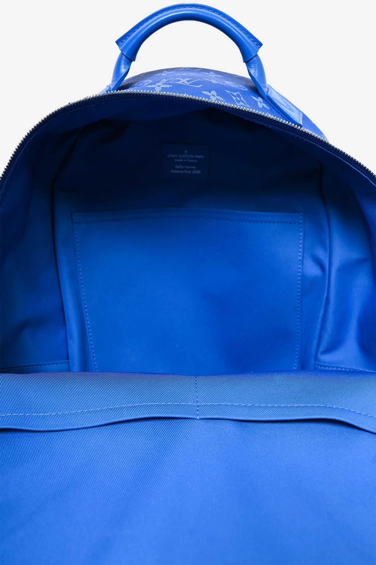 Louis Vuitton 2020 Blue/White Monogram Clouds Backpack