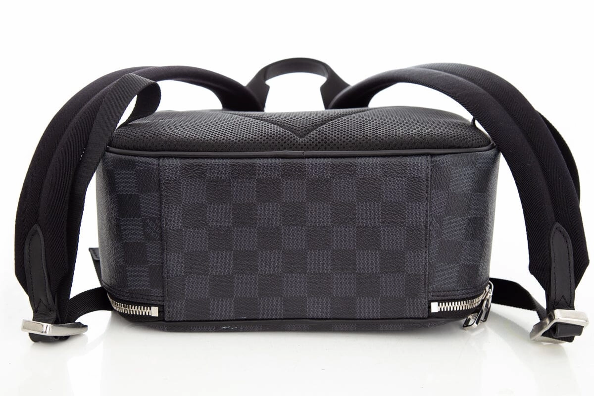 Louis Vuitton Black Damier Michael Backpack