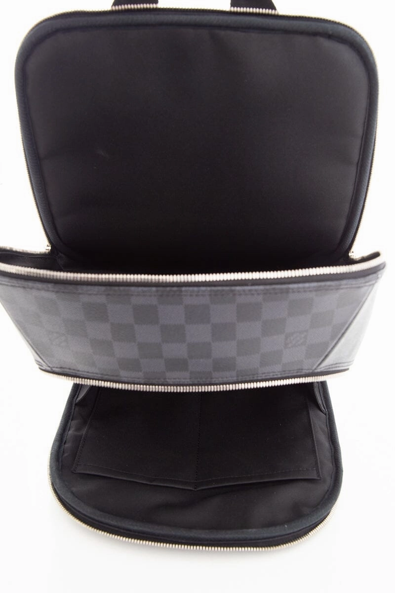 Louis Vuitton Black Damier Michael Backpack
