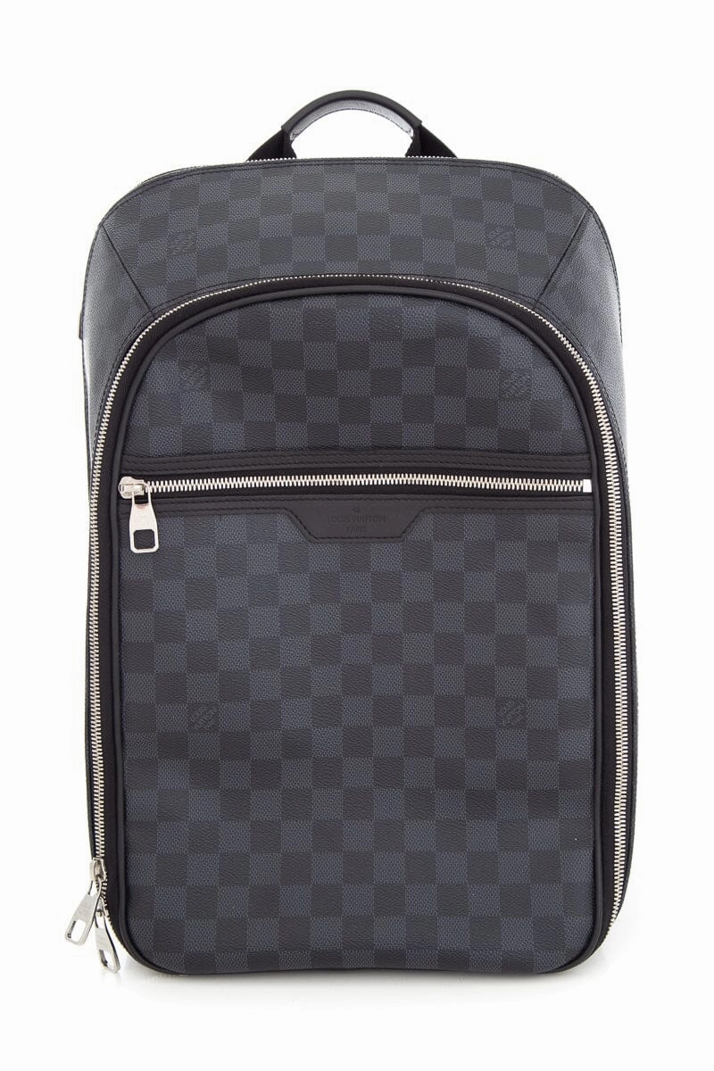 Louis Vuitton Black Damier Michael Backpack