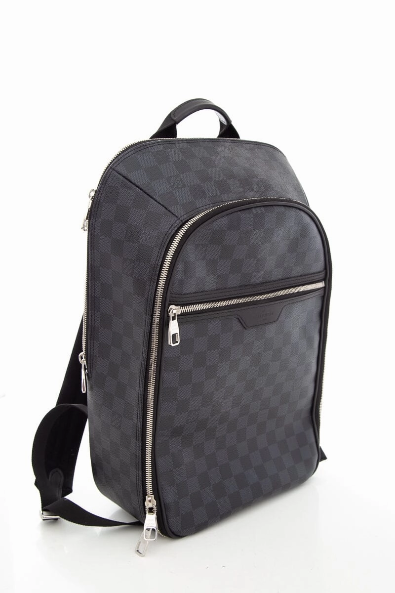 Louis Vuitton Black Damier Michael Backpack