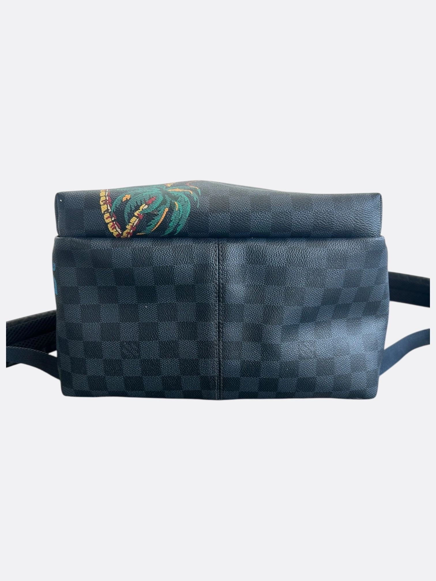 Louis Vuitton Cobalt Damier Safari Jungle Discovery Backpack