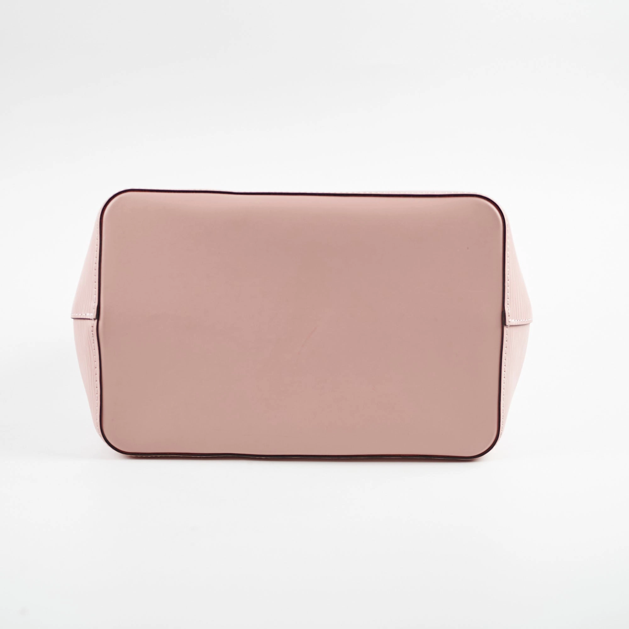Louis Vuitton Epi Neo Noe Epi Rose Ballerine Bucket Bag