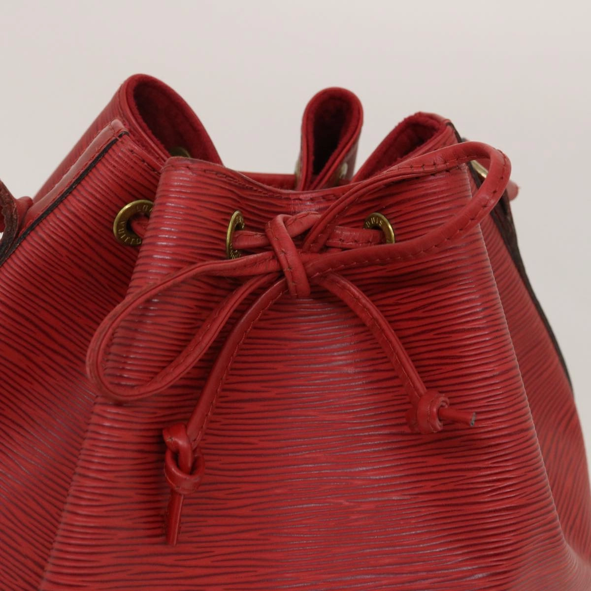 LOUIS VUITTON Epi Noe Shoulder Bag Red M44007 LV 29837
