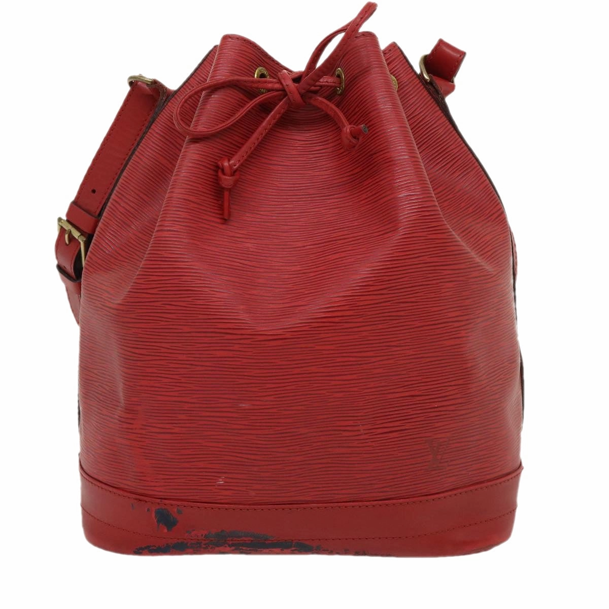LOUIS VUITTON Epi Noe Shoulder Bag Red M44007 LV 29837