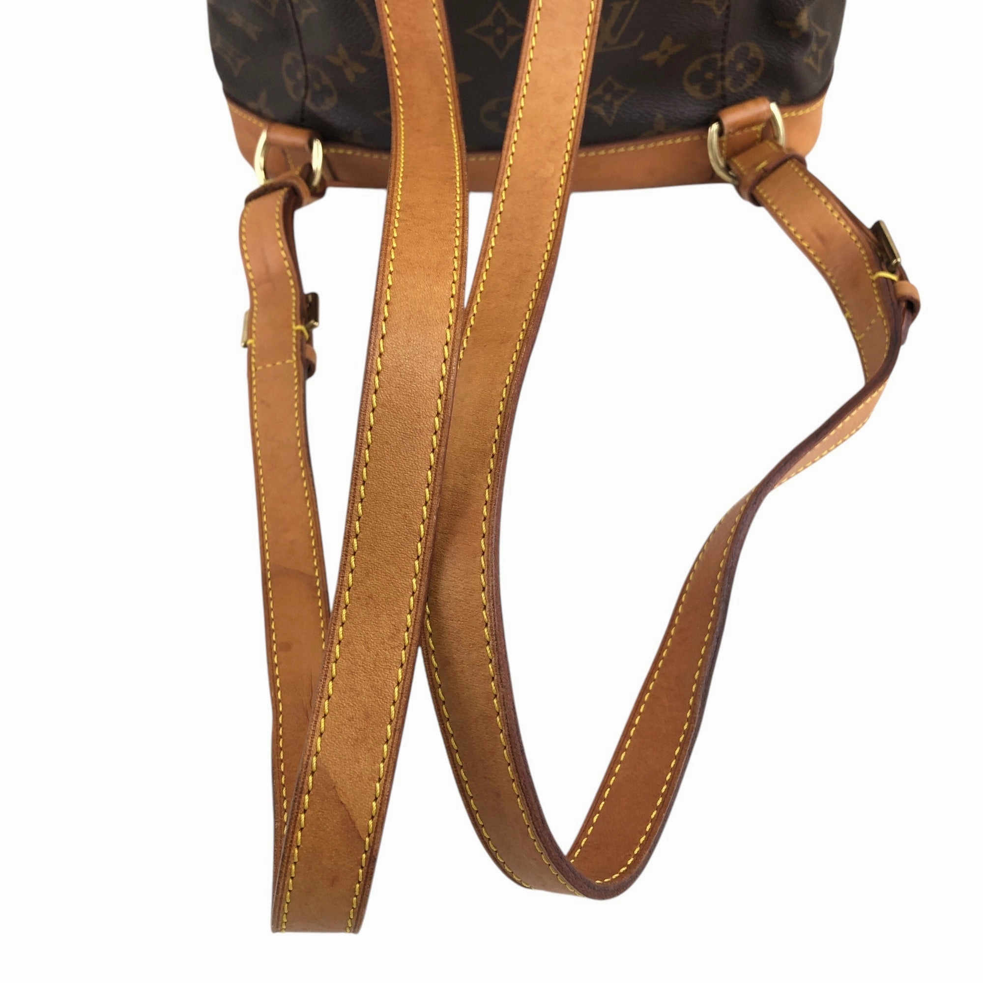LOUIS VUITTON Monogram Backpack Brown Vintage xpa6y7