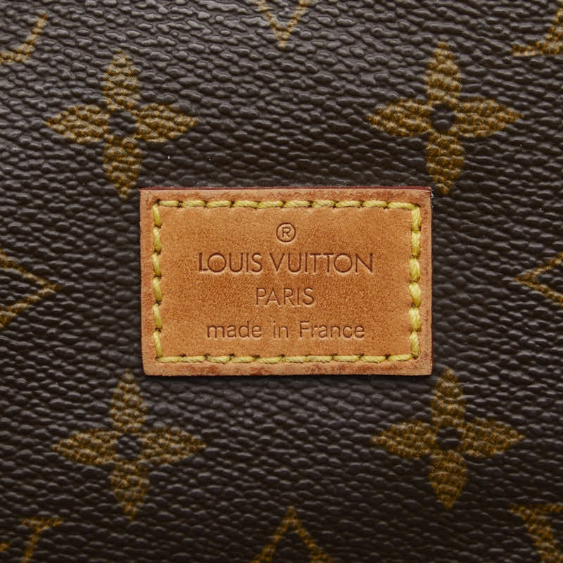 Louis Vuitton Monogram M42256 Shoulder Bag PVC/Leather Brown