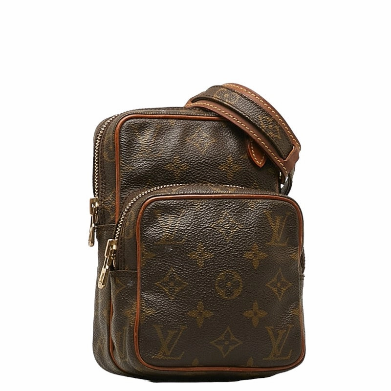Louis Vuitton Monogram M45238 Shoulder Bag PVC/Leather Brown