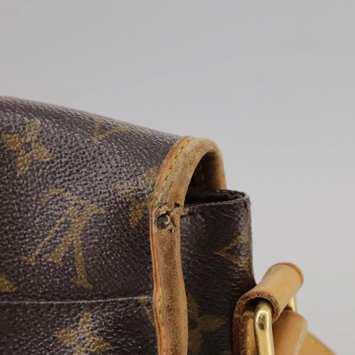 LOUIS VUITTON Monogram Menilmontant PM Shoulder Bag M40474 LV hk1935