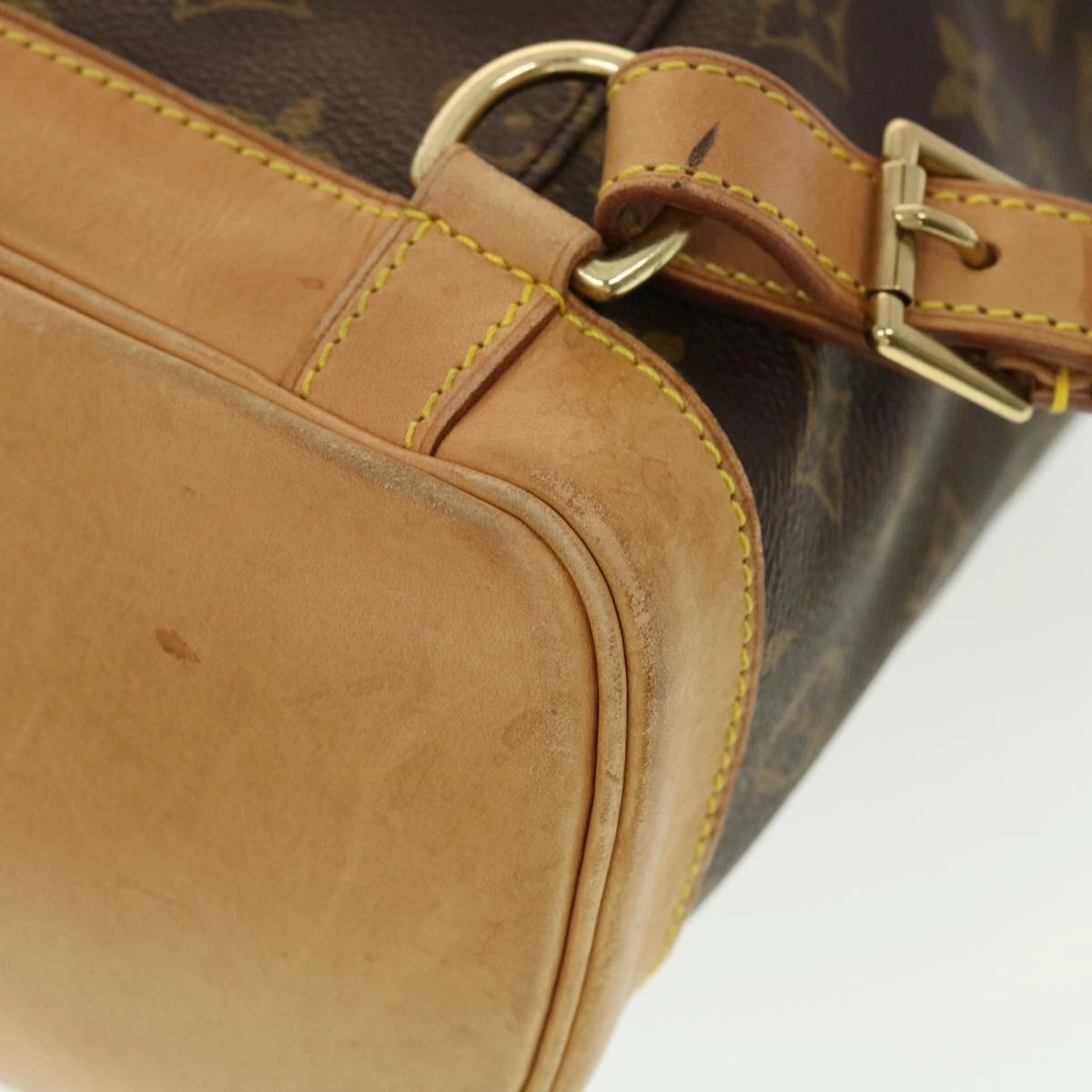 LOUIS VUITTON Monogram Montsouris MM Backpack M51136 LV 41037