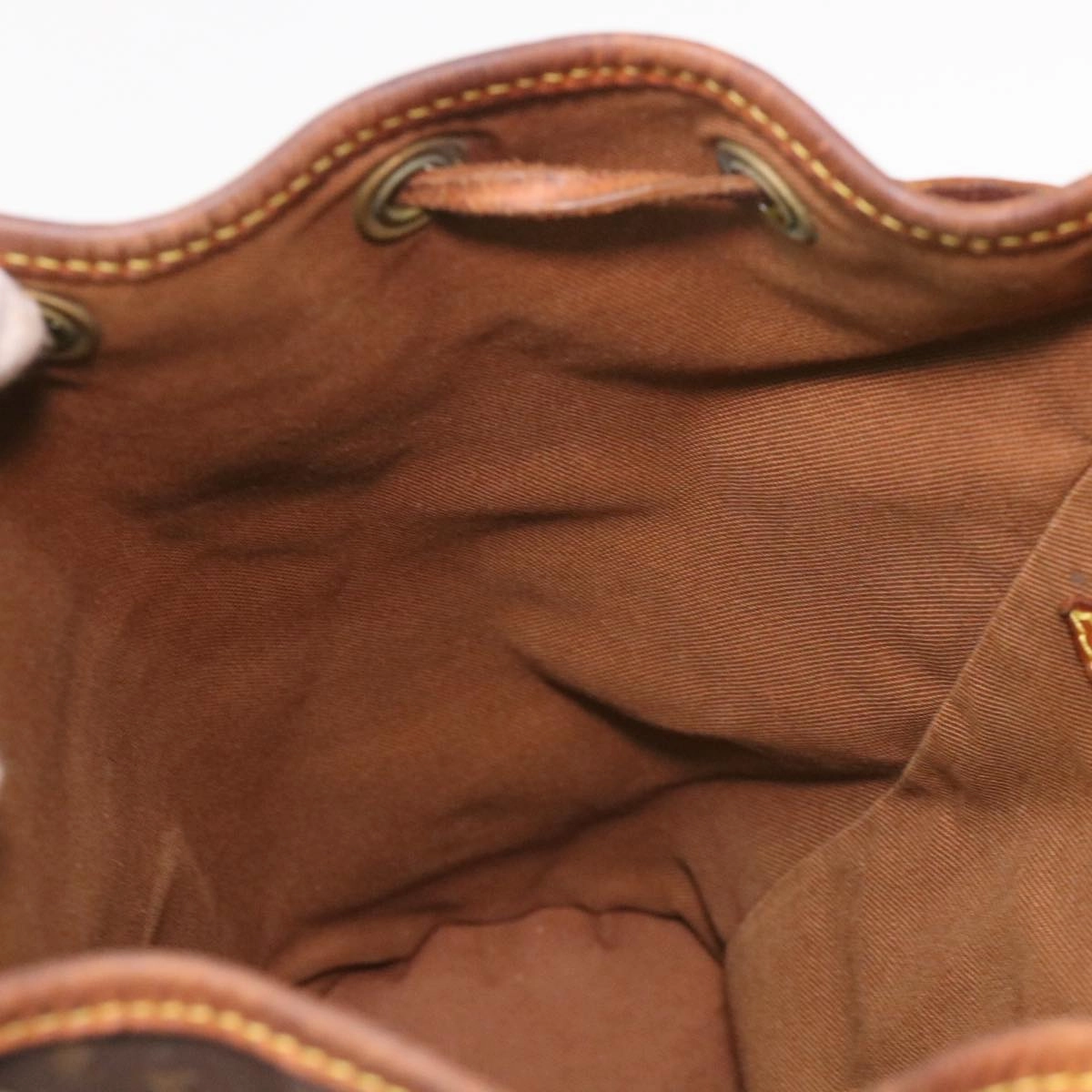 LOUIS VUITTON Monogram Montsouris MM Backpack M51136 LV rd4674
