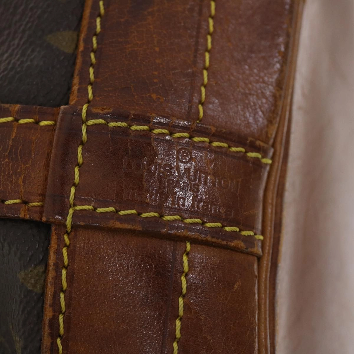 LOUIS VUITTON Monogram Noe Shoulder Bag M42224 LV 39449