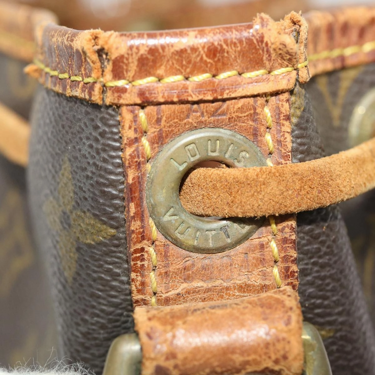 LOUIS VUITTON Monogram Noe Shoulder Bag M42224 LV 39449