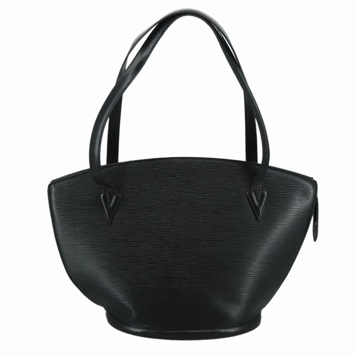 Louis Vuitton Saint Jacques Black Leather Shoulder Bag