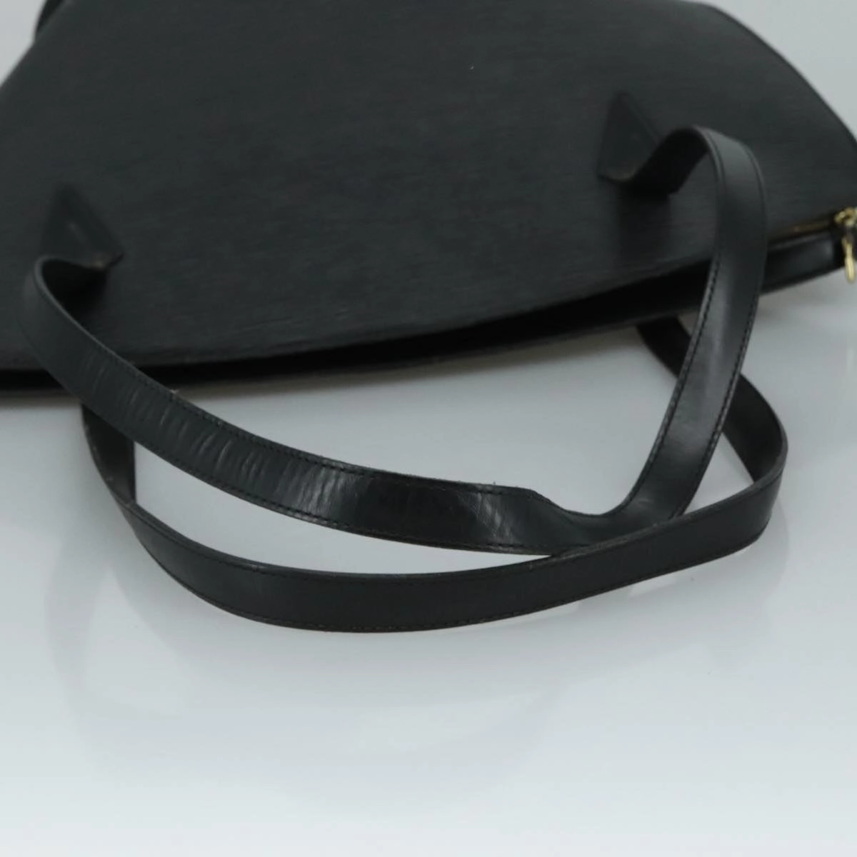 Louis Vuitton Saint Jacques Black Leather Shoulder Bag