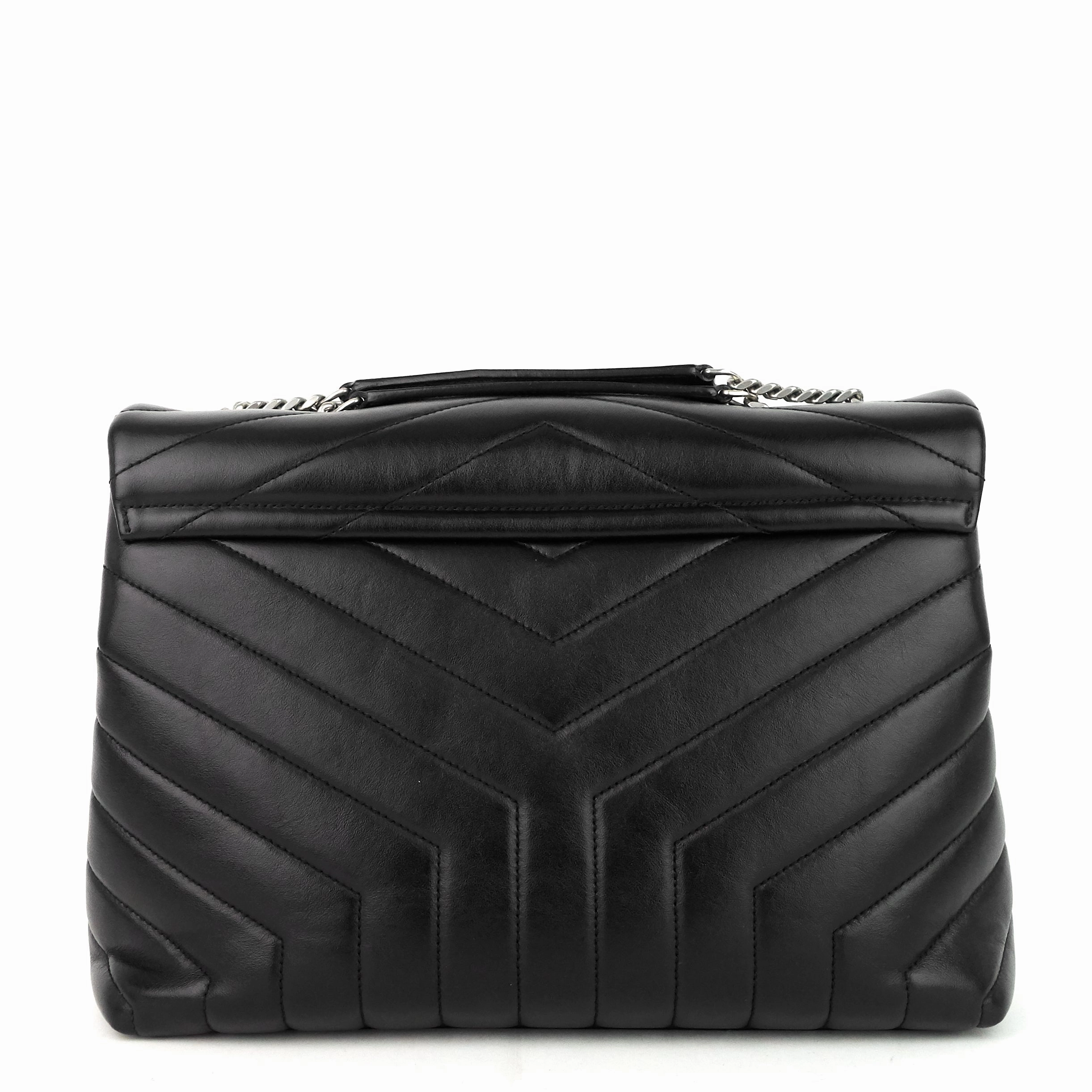 Loulou Medium Leather Shoulder Bag