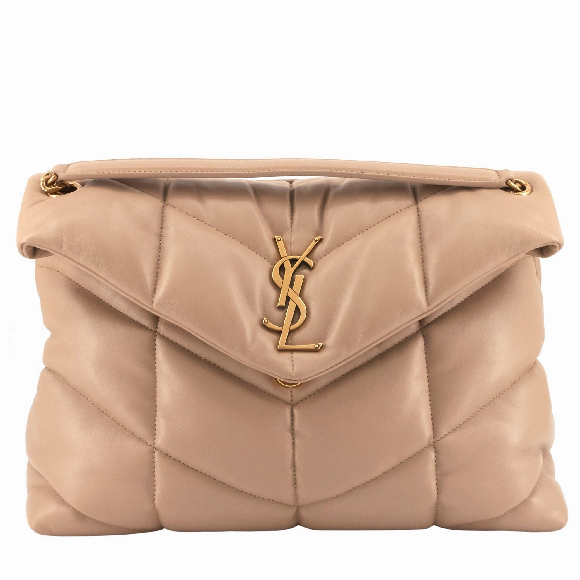 Loulou Puffer Medium Quilted Nappa Leather Bag