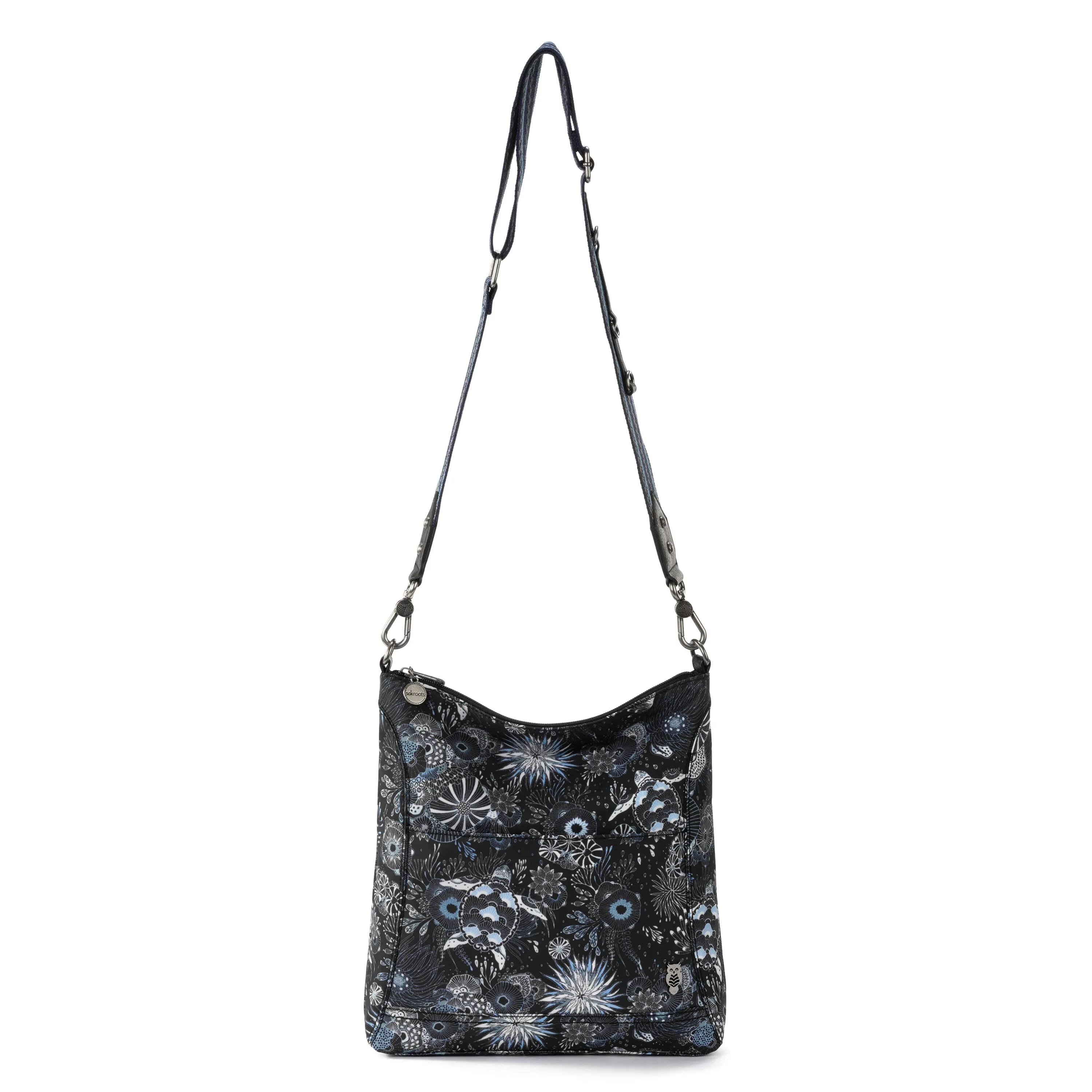 Lucia Crossbody - EcoTwill - Midnight Seascape