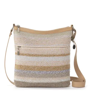Lucia Crossbody - Hand Crochet - Sand Stripe