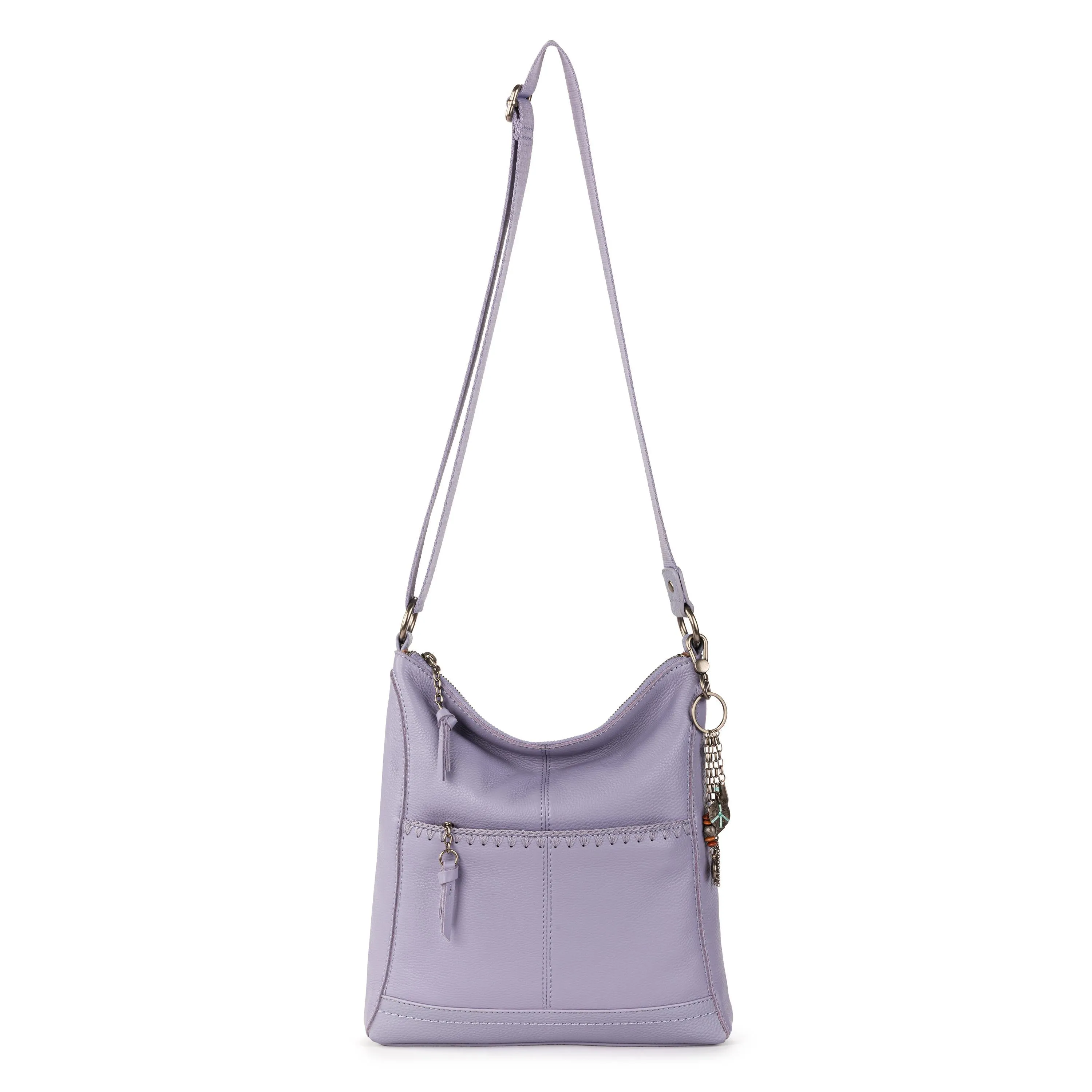 Lucia Crossbody - Leather - Orchid Stitch