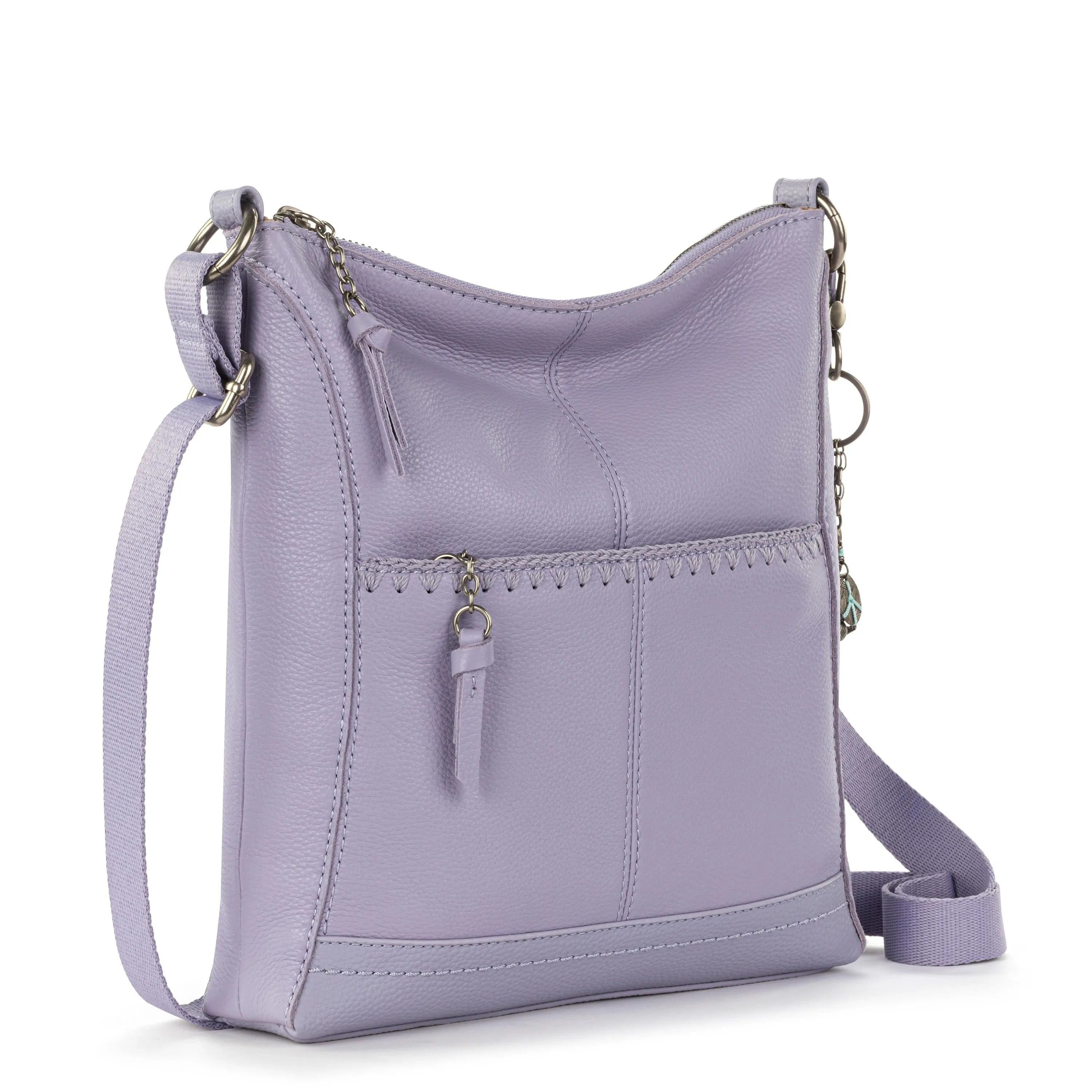 Lucia Crossbody - Leather - Orchid Stitch