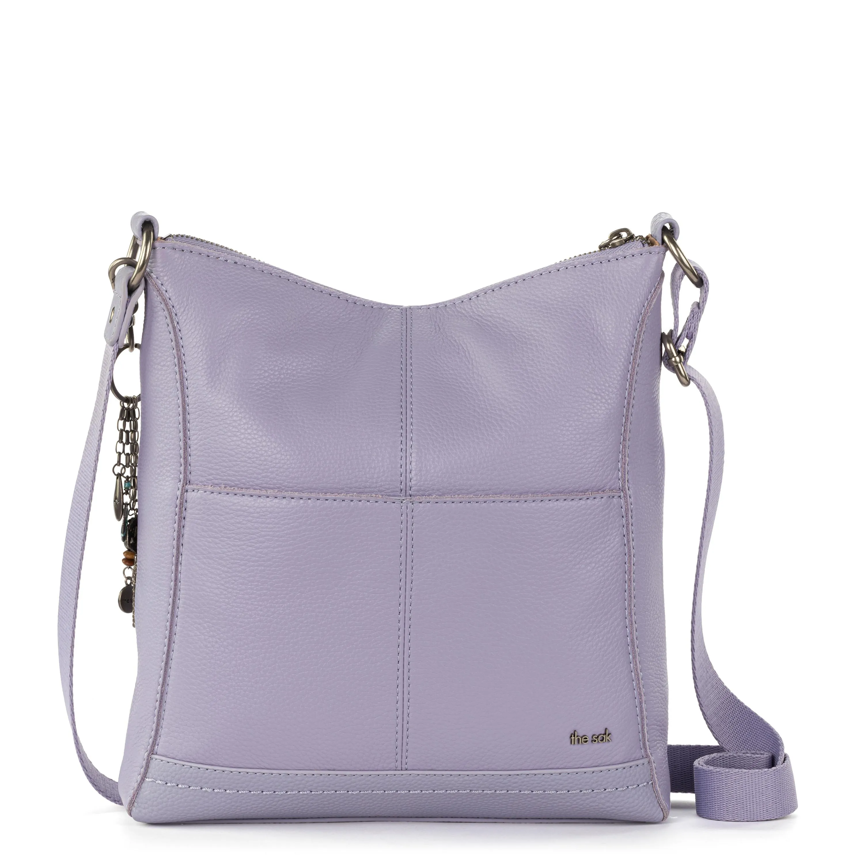 Lucia Crossbody - Leather - Orchid Stitch