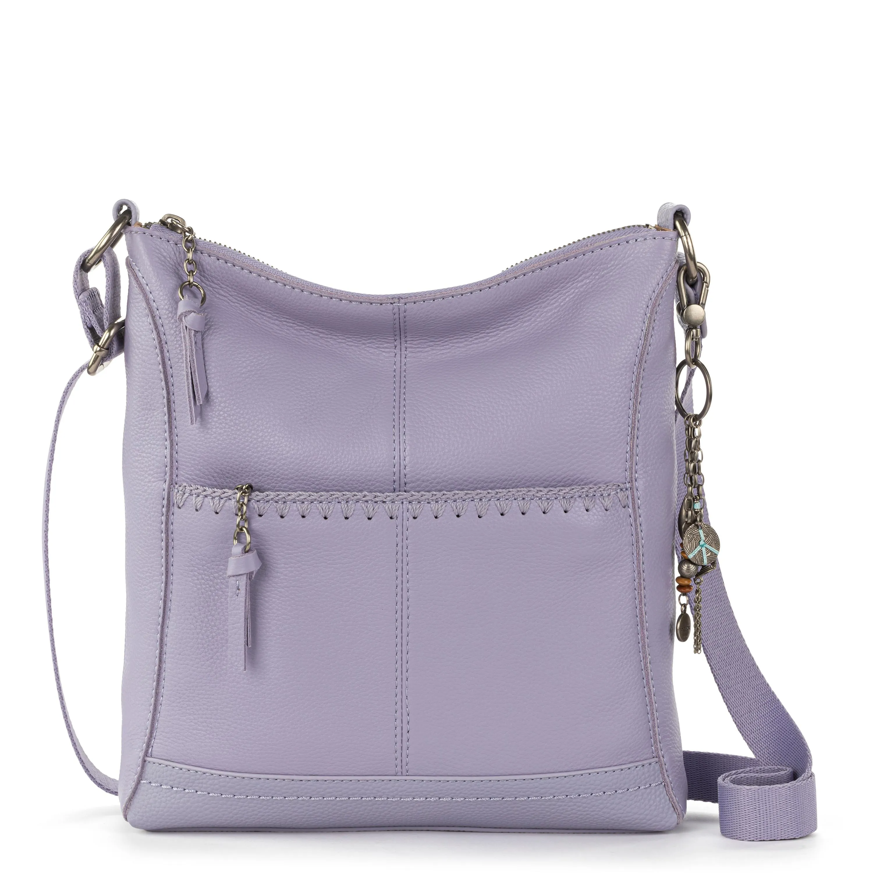 Lucia Crossbody - Leather - Orchid Stitch