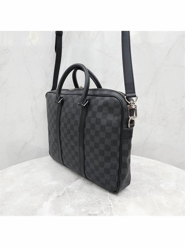 Lux You Damier Document Voyage Tote Shoulder Bag PM M41478