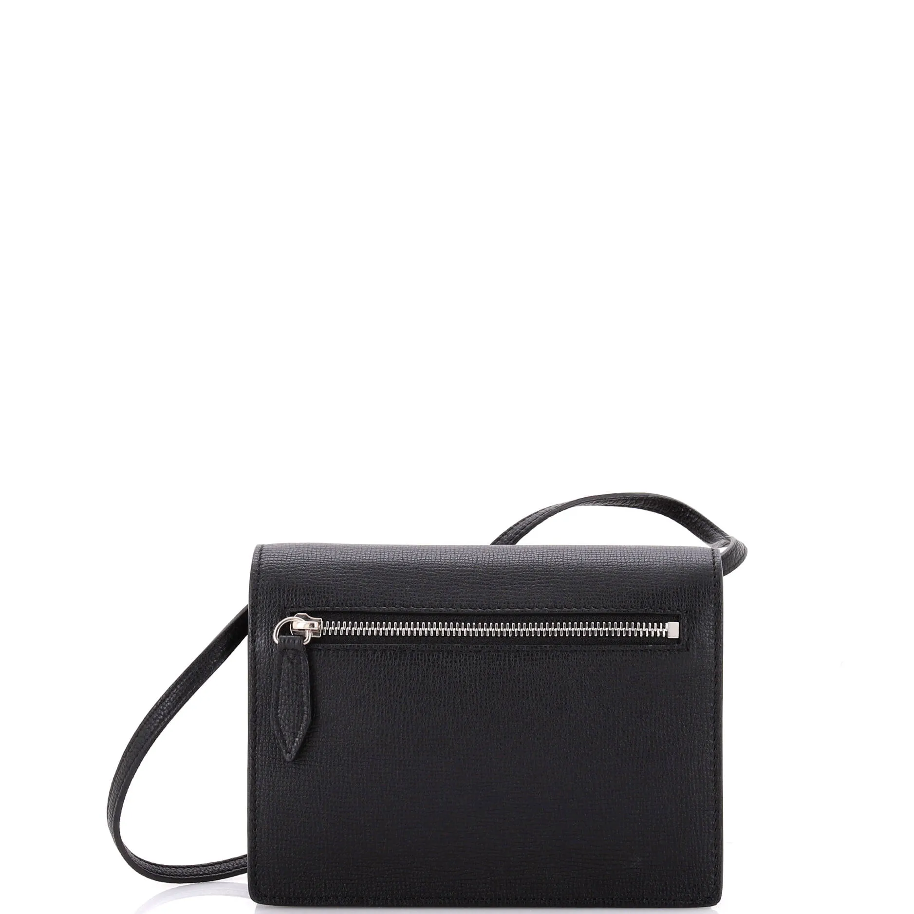 Macken Crossbody Bag Leather and Vintage Check Canvas Baby