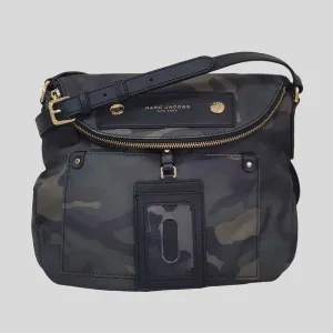 MARC JACOBS Camo Preppy Natasha Nylon Crossbody Bag Camo Multi 4S5HMS034H02