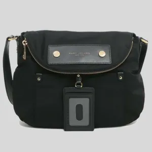 MARC JACOBS Preppy Natasha Nylon Crossbody Black M0014625