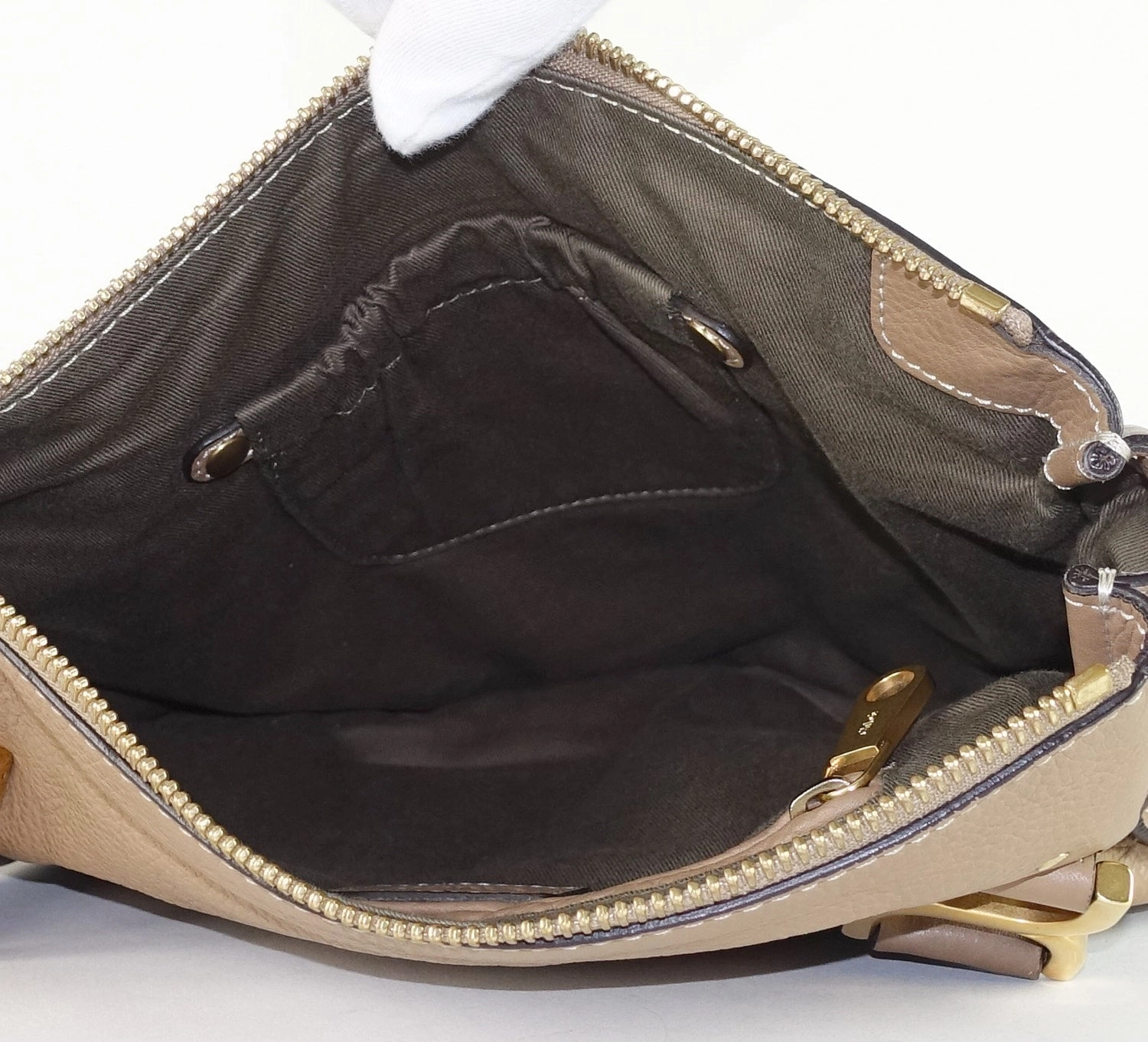 Marcie Calfskin Leather Medium Handbag