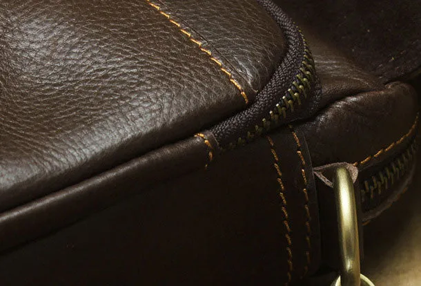 Men Leather Messenger Bag Cool Crossbody Bag Shoulder Bag for men