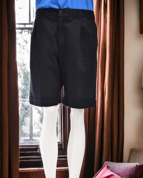 Men's Chino Black Shorts