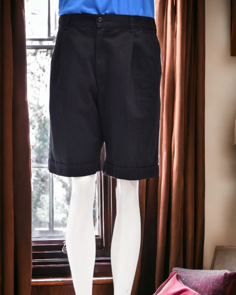 Men's Chino Black Shorts
