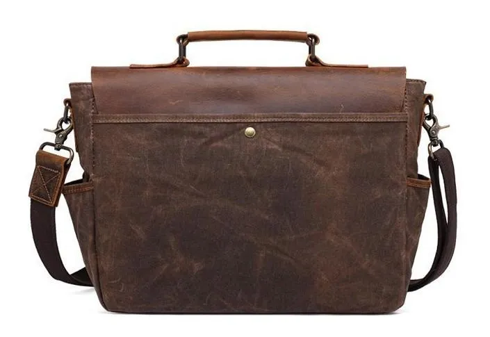 Mens Canvas Camera Handbag Camera Side Bag Camera Messenger Bag for Men