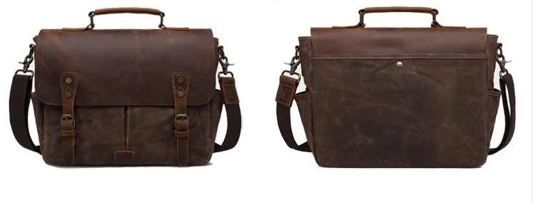 Mens Canvas Camera Handbag Camera Side Bag Camera Messenger Bag for Men
