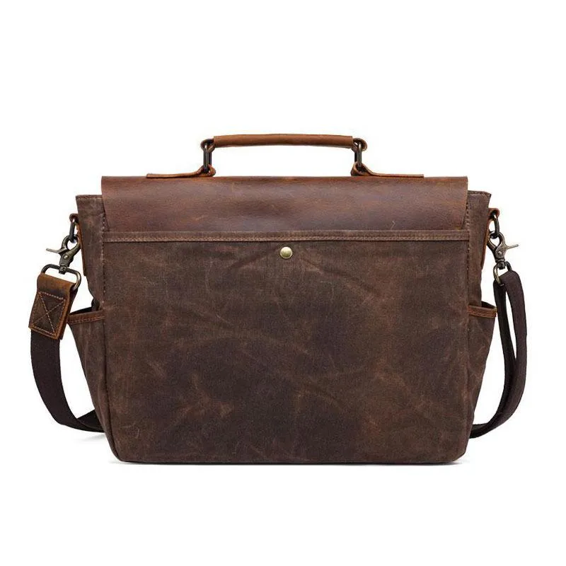 Mens Canvas Camera Handbag Camera Side Bag Camera Messenger Bag for Men